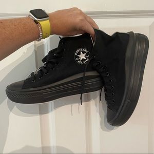 Converse CTAS high top platforms size 7